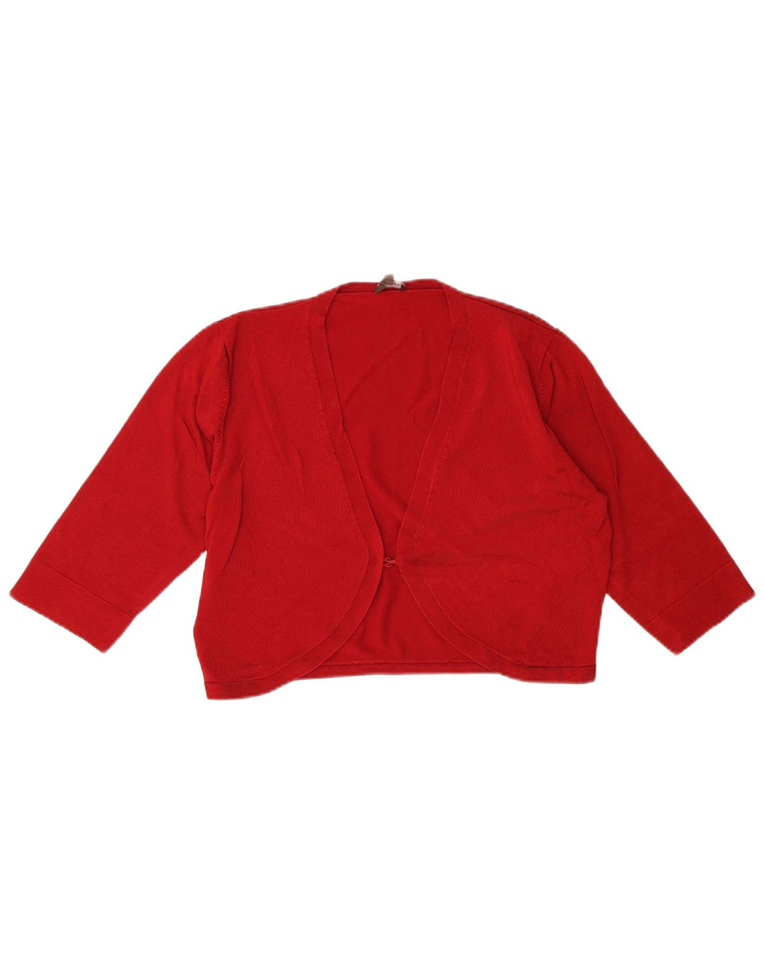 Phase Eight Suéter tipo cárdigan corto con manga 3/4 para mujer UK 44 Rojo mediano