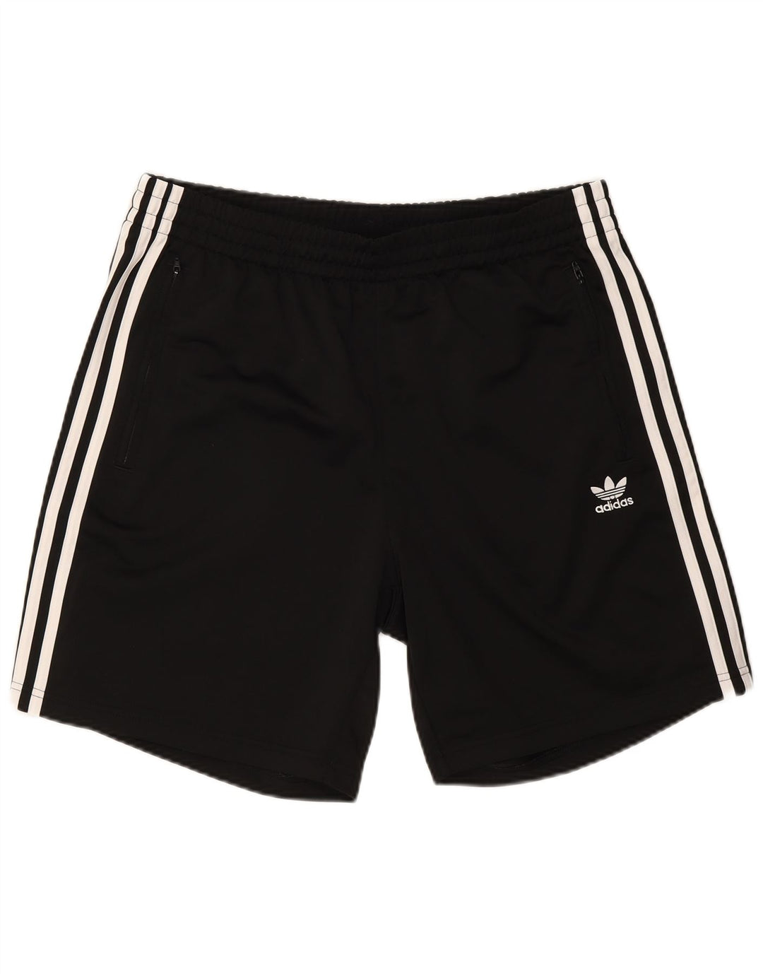 Adidas - Pantalones cortos deportivos para hombre, talla grande, poliéster negro
