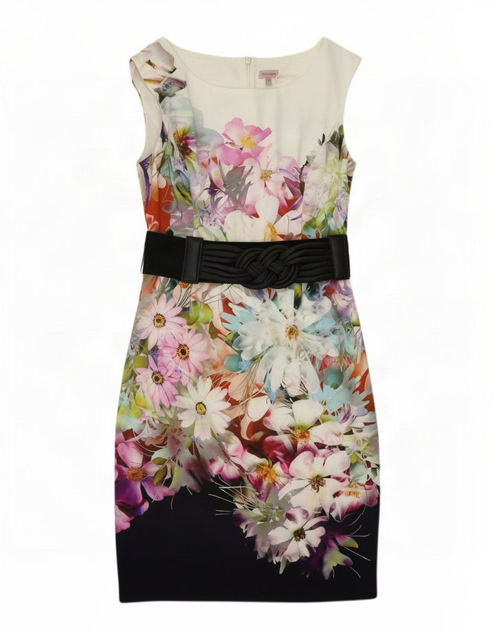 Vestido tubo para mujer Phase Eight UK 44 Mediano Floral multicolor