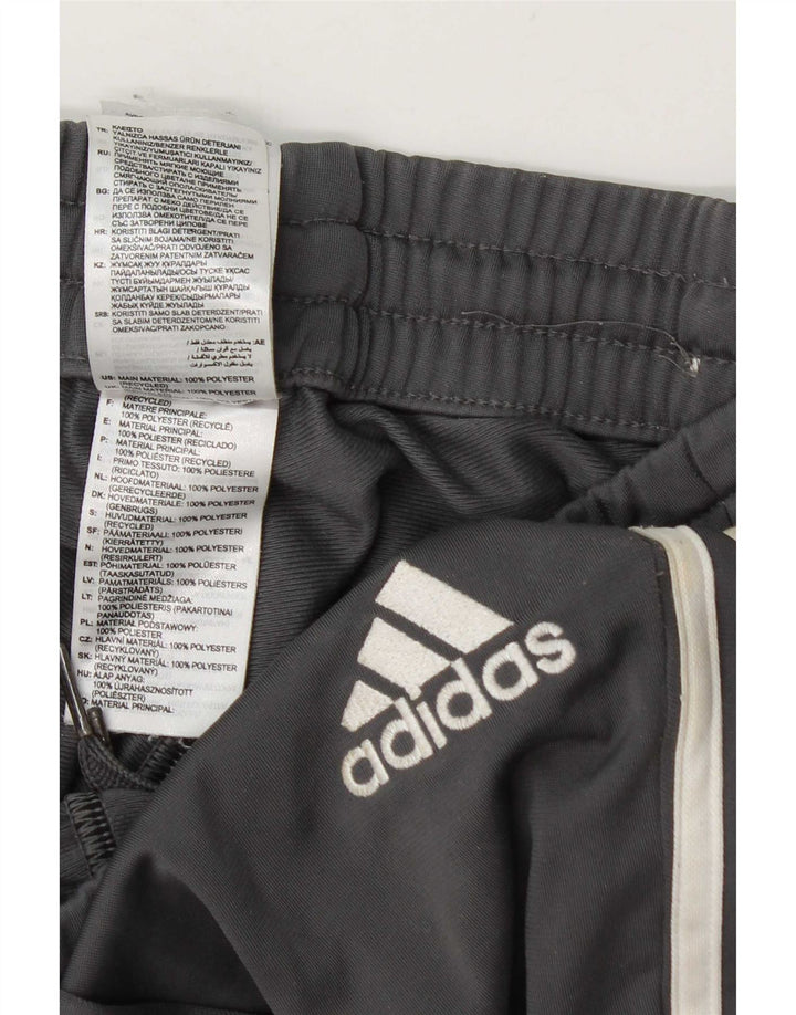 Adidas Hombre Pantalones De Chándal Joggers Gris Medio Poliéster