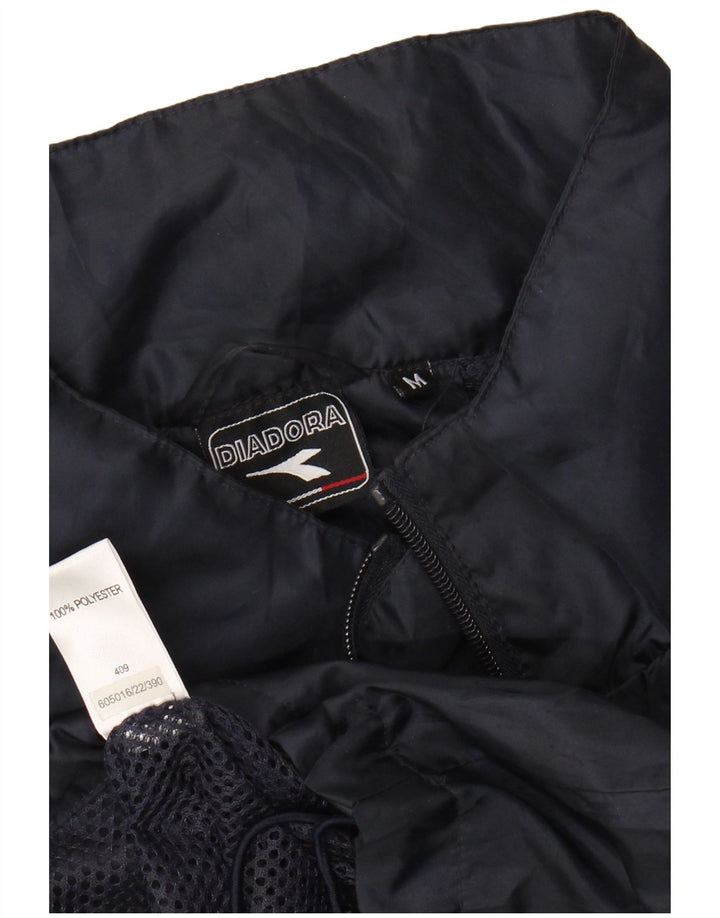 Diadora Chubasquero Hombre UK 38 Medium Azul Marino Poliéster