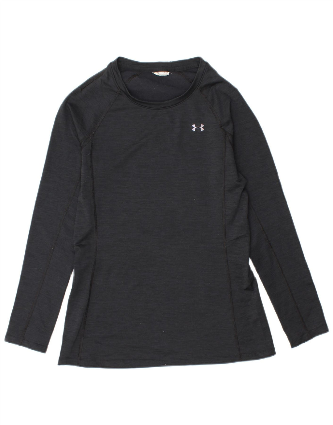 UNDER ARMOUR Camiseta de manga larga para mujer UK 12 Mediano Negro