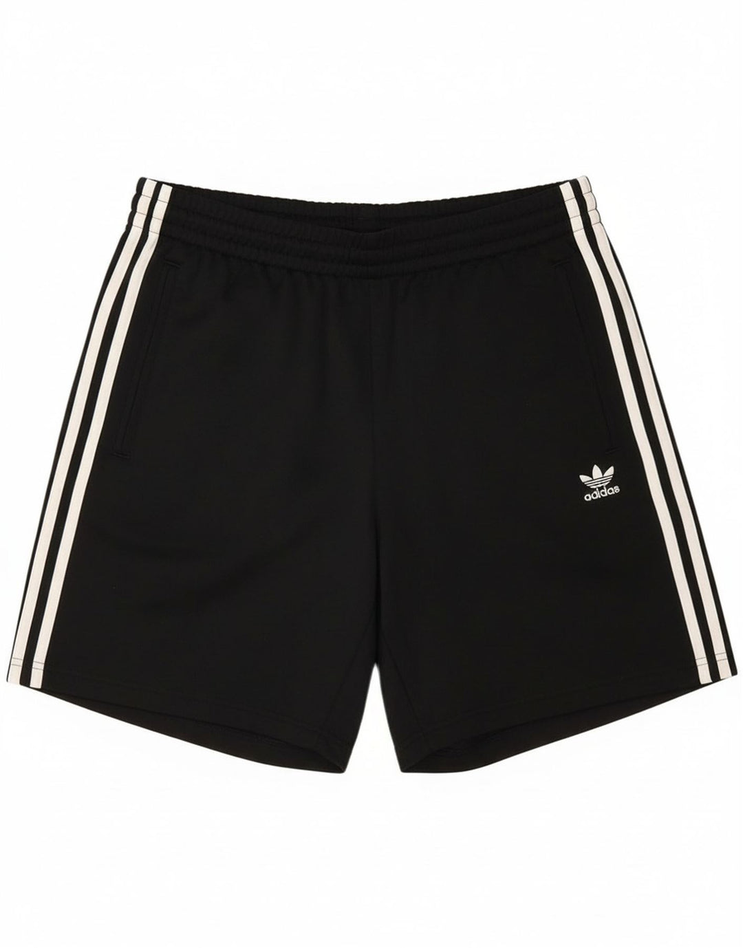 Adidas - Pantalones cortos deportivos para hombre, talla grande, poliéster negro