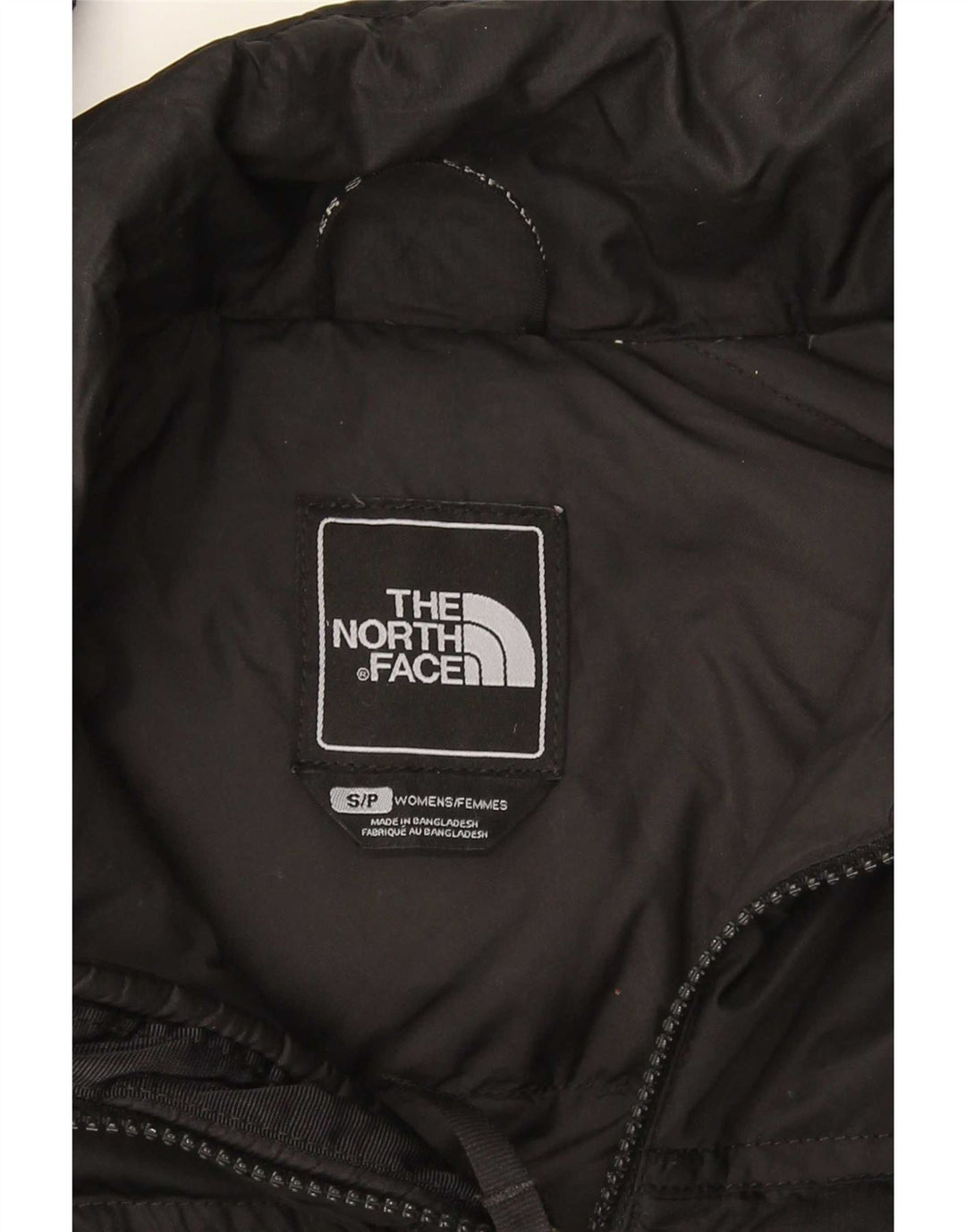 The North Face Chaqueta acolchada para mujer UK 10 Small Black Nylon