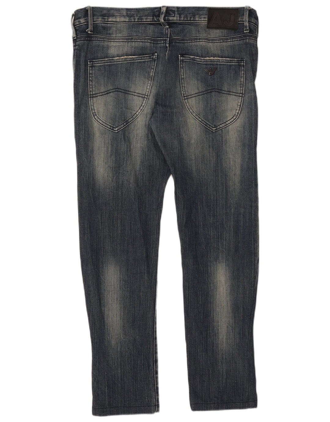 Vaqueros Armani Hombre Slim W33 L28 Algodón Azul