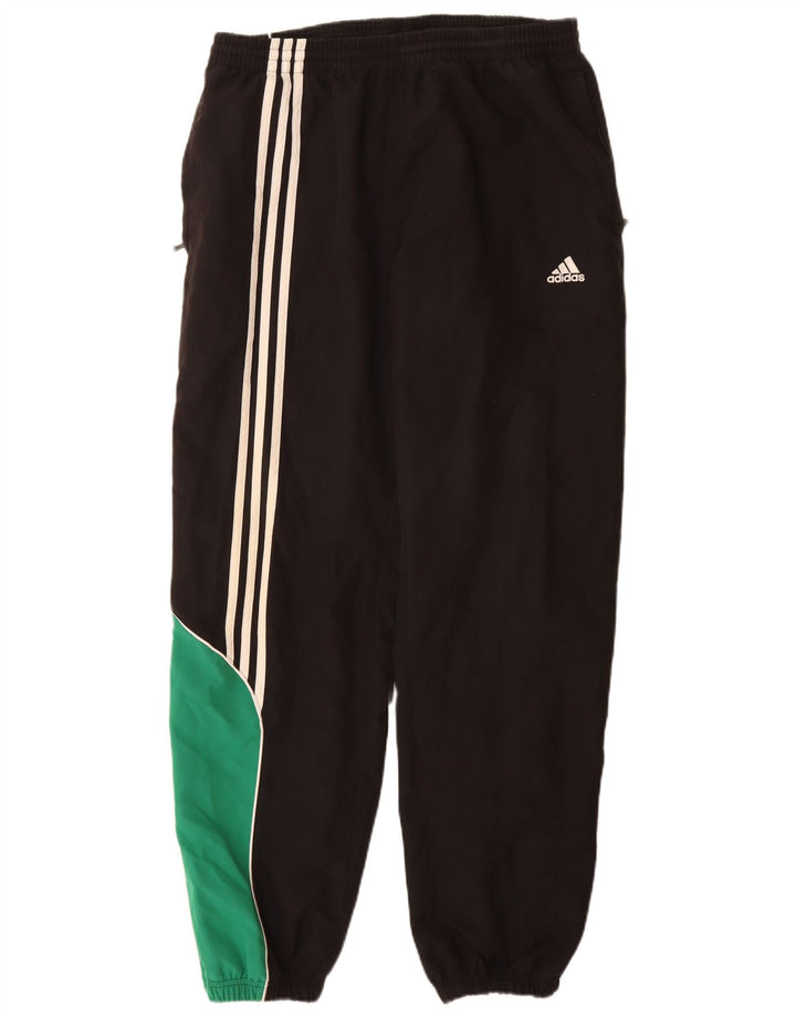 ADIDAS Pantalones de chándal para hombre Joggers UK 44/46 Large Black Colourblock