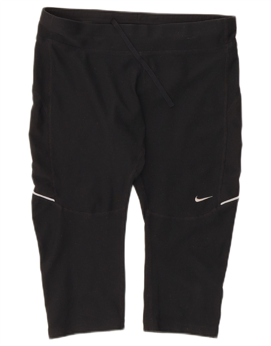 Nike Leggings Capri para Mujer UK 44 Mediano Negro Deportes