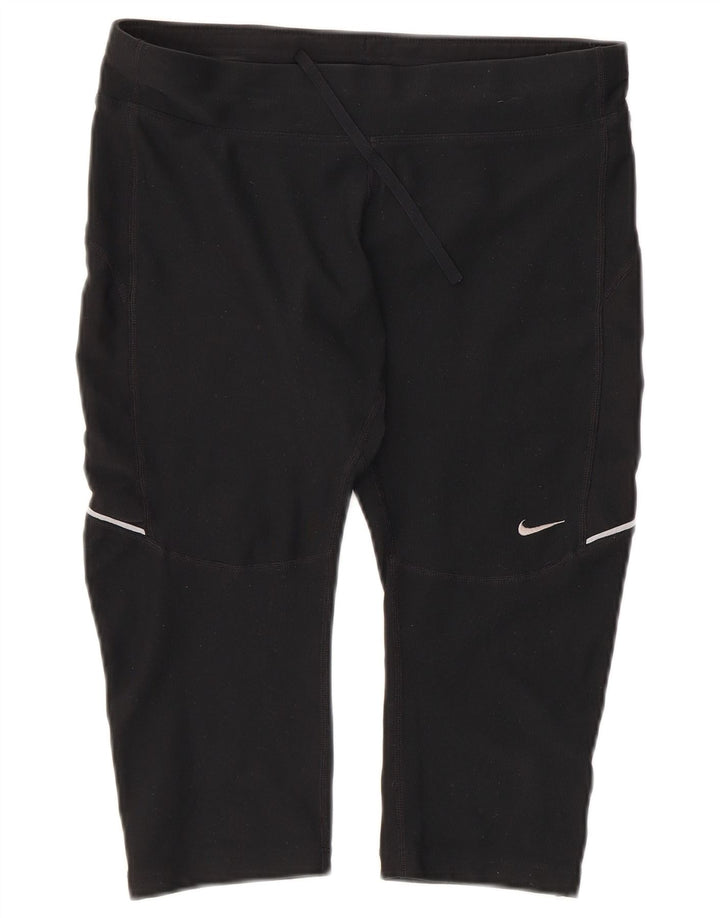 Nike Leggings Capri para Mujer UK 44 Mediano Negro Deportes