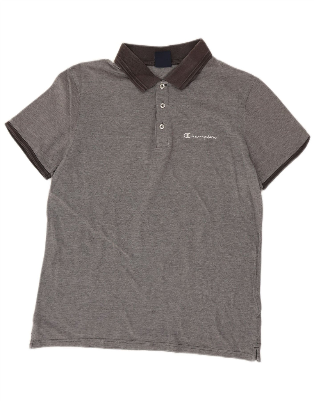 Champion Polo Para Hombre Grande Gris