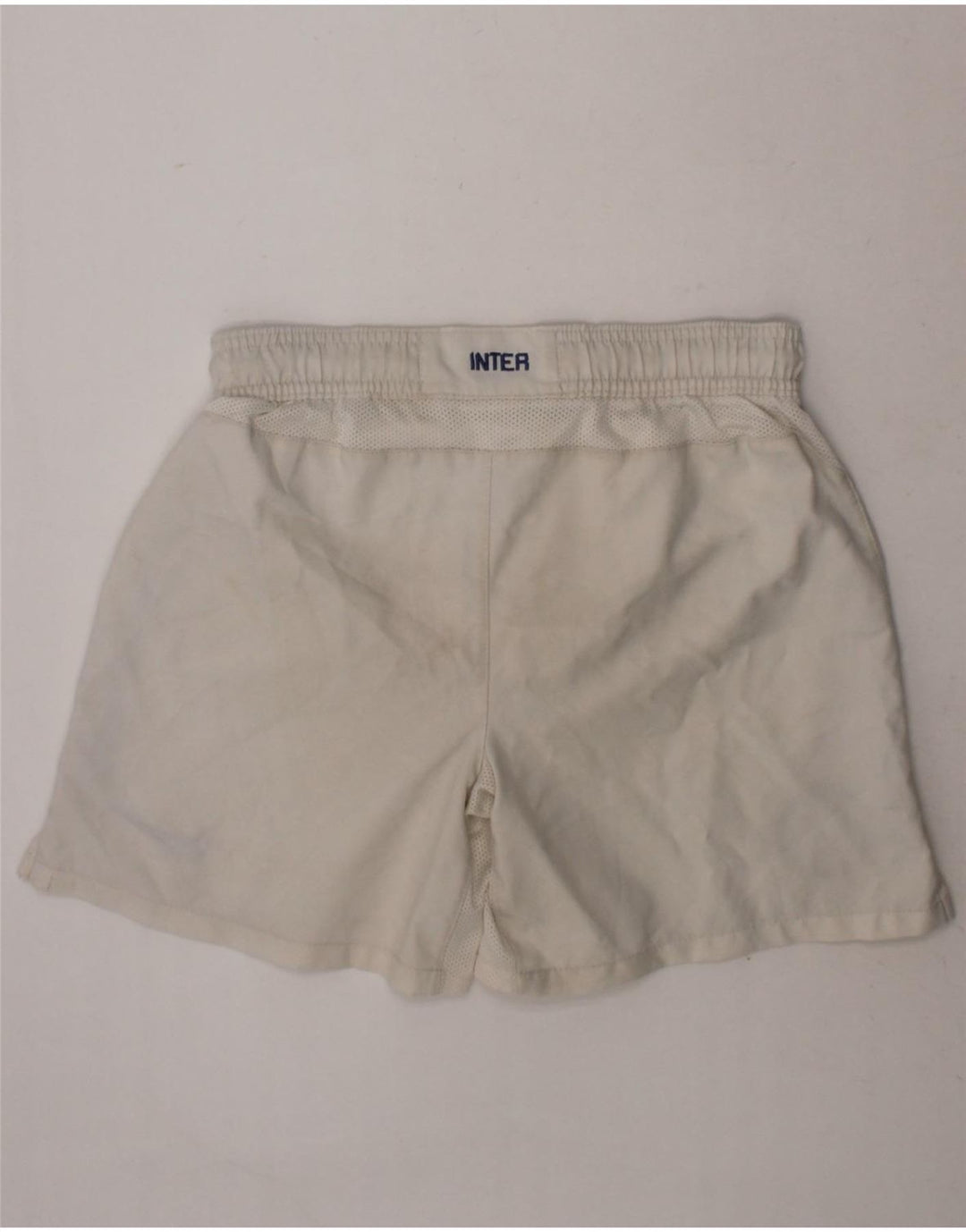 NIKE Boys Real Madrid Sport Shorts 8-9 Years Small  White Polyester Vintage Nike and Second-Hand Nike from Messina Hembry 