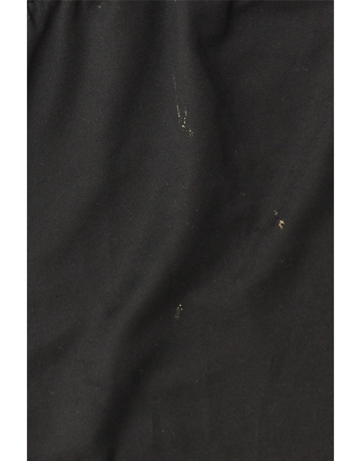 Adidas - Pantalones cortos deportivos para hombre, talla grande, poliéster negro