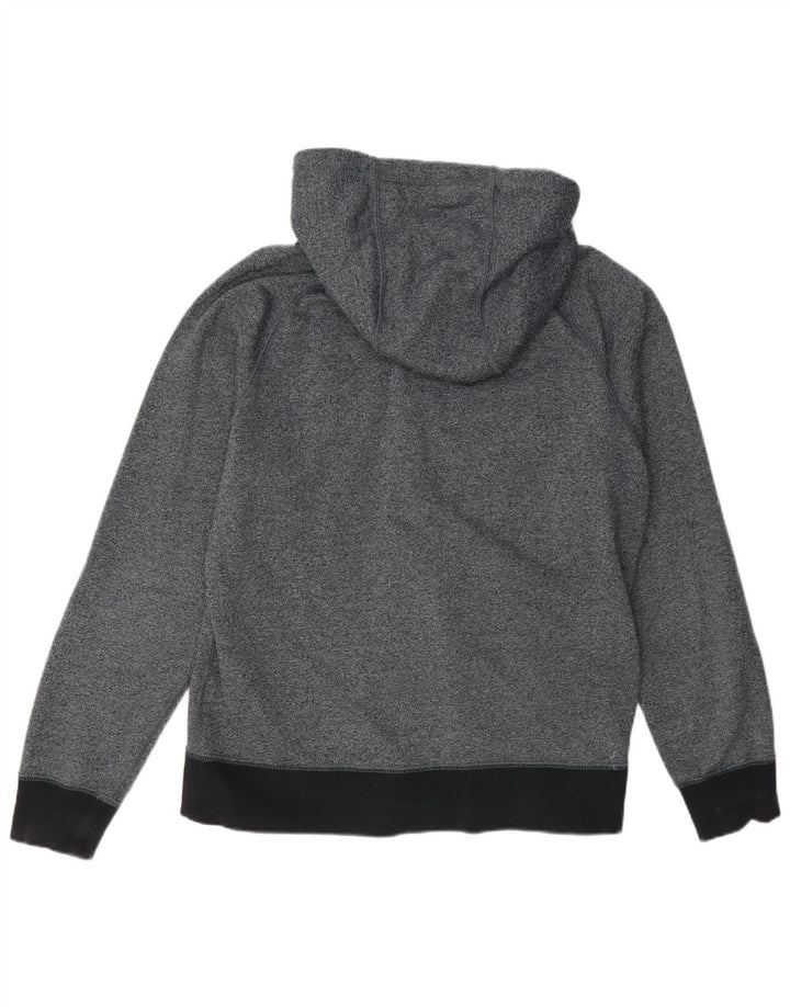 Nike - Sudadera con capucha y cremallera para hombre, algodón moteado en azul marino mediano