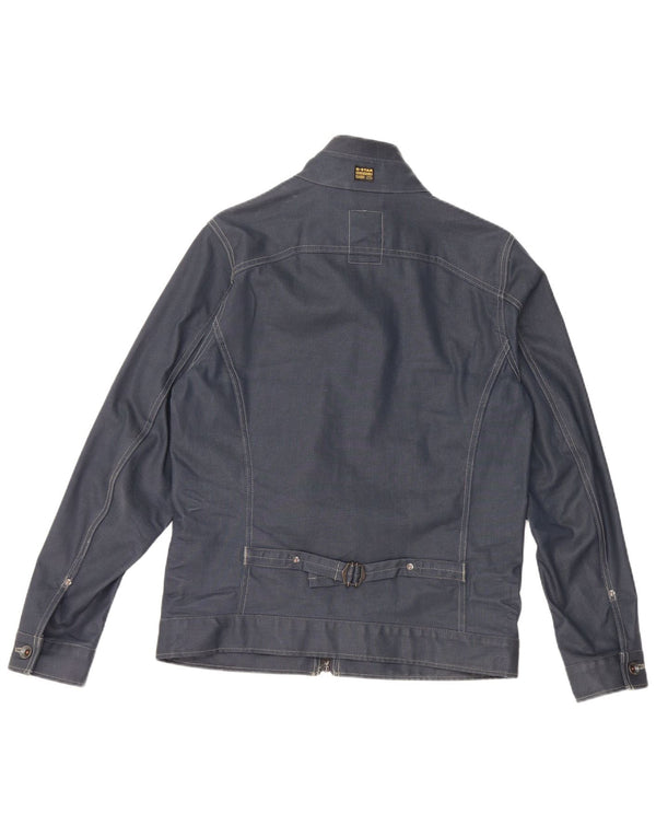 G-Star Chaqueta vaquera para hombre UK 40 Large Azul marino