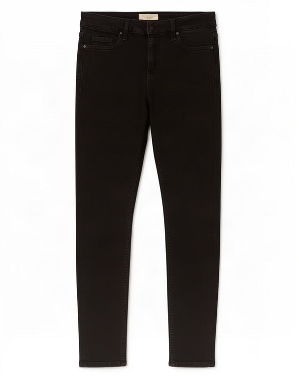 Vaqueros ajustados para mujer Topshop W26 L24 Algodón negro
