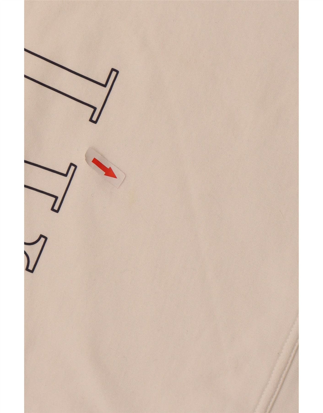 Gap Mujer Gráfico Sudadera De Gran Tamaño Jersey UK 10 Small Blanco