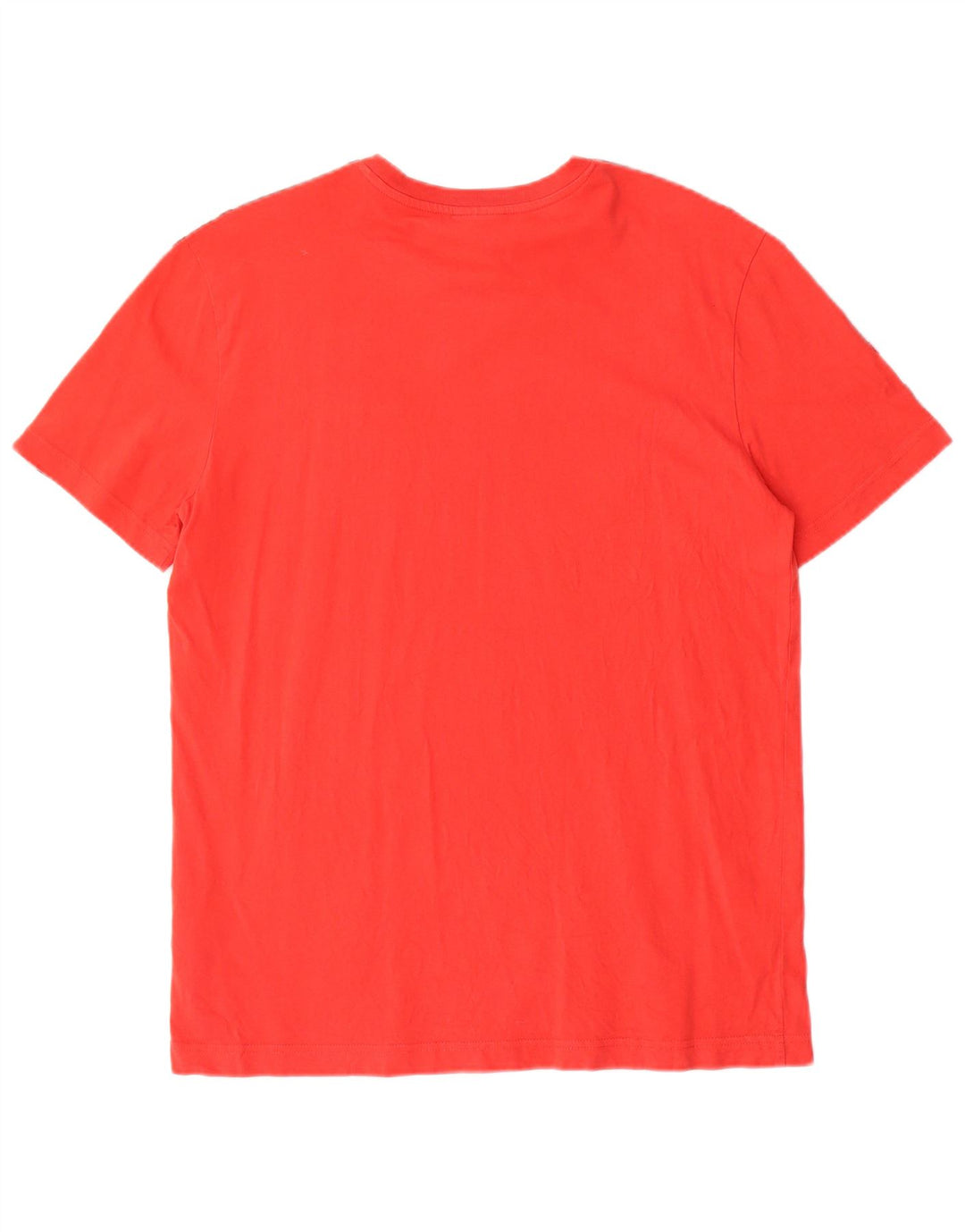 DIADORA Hombre Camiseta Gráfica Top Grande Rojo Colorblock Algodón