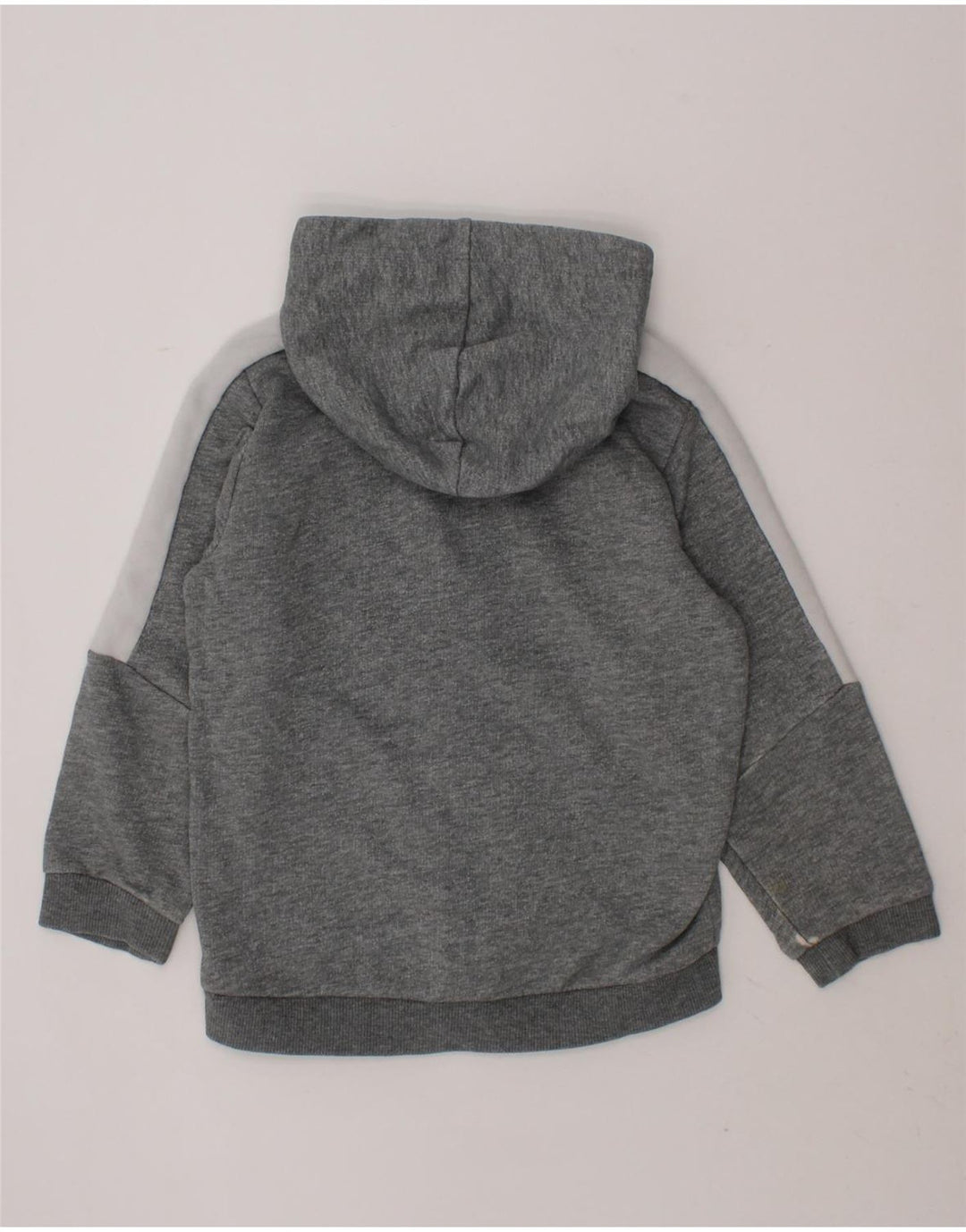PUMA Boys Graphic Zip Hoodie Sweater 2-3 Years Grey Vintage Puma and Second-Hand Puma from Messina Hembry 