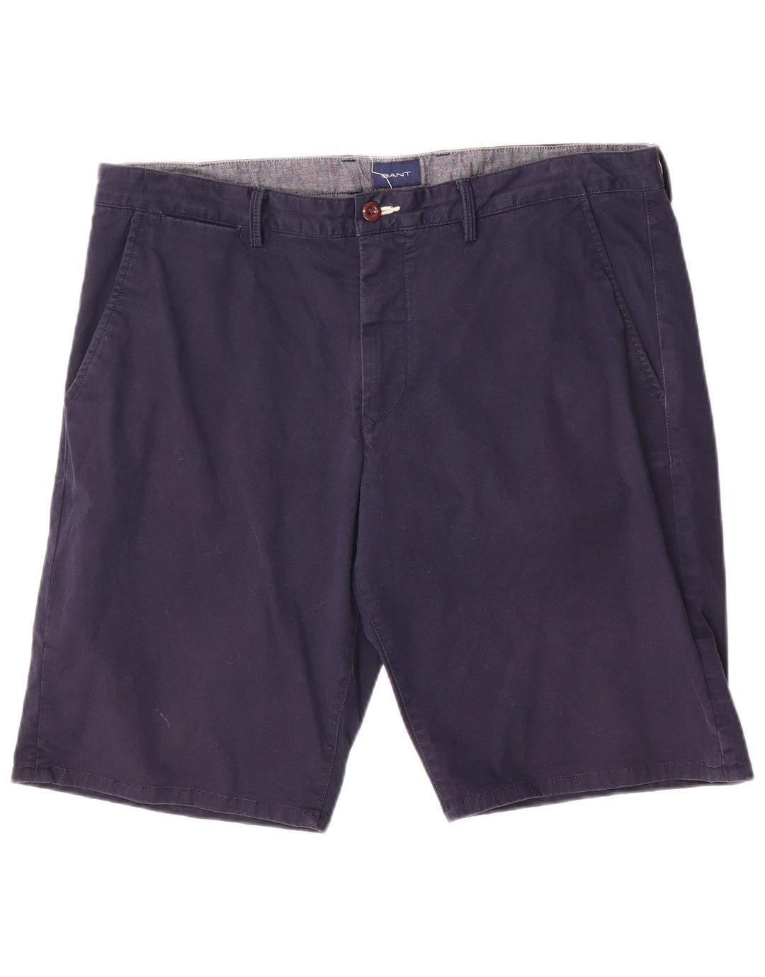Gant Pantalones cortos chinos para hombre W36 Large Azul marino