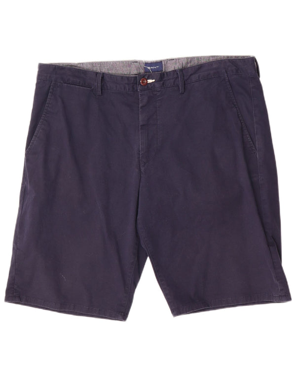 Gant Pantalones cortos chinos para hombre W36 Large Azul marino