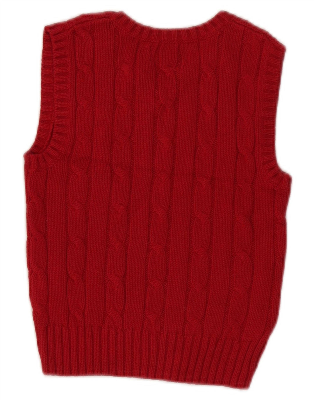 Chaps Camiseta sin mangas para niños de 3 a 4 años, algodón rojo