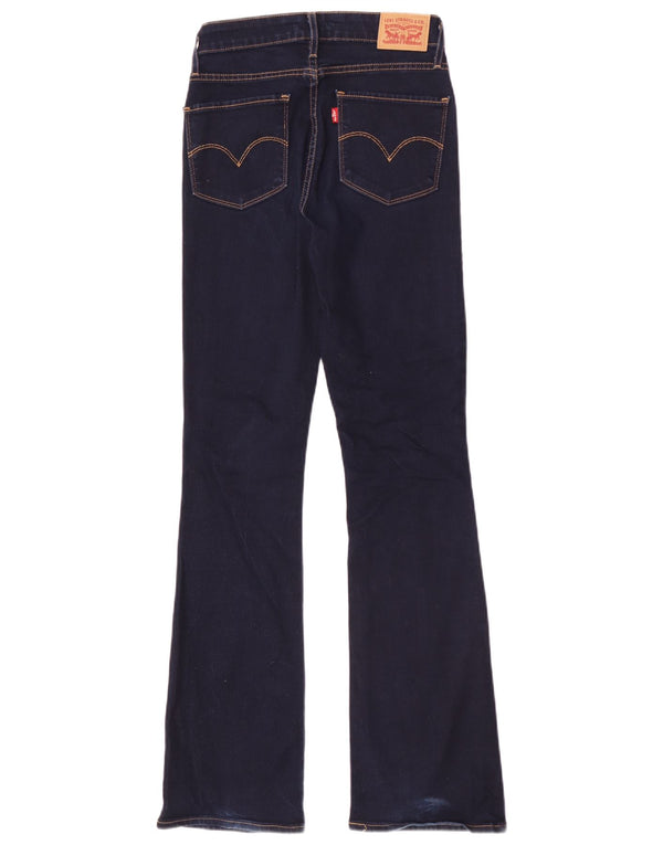 Levi's Vaqueros Bootcut De Talle Alto 725 Para Mujer W26 L31 Algodón Azul Marino