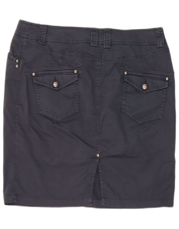 Marlboro Classics Minifalda de cintura alta para mujer EU 46 XL W32 Azul marino