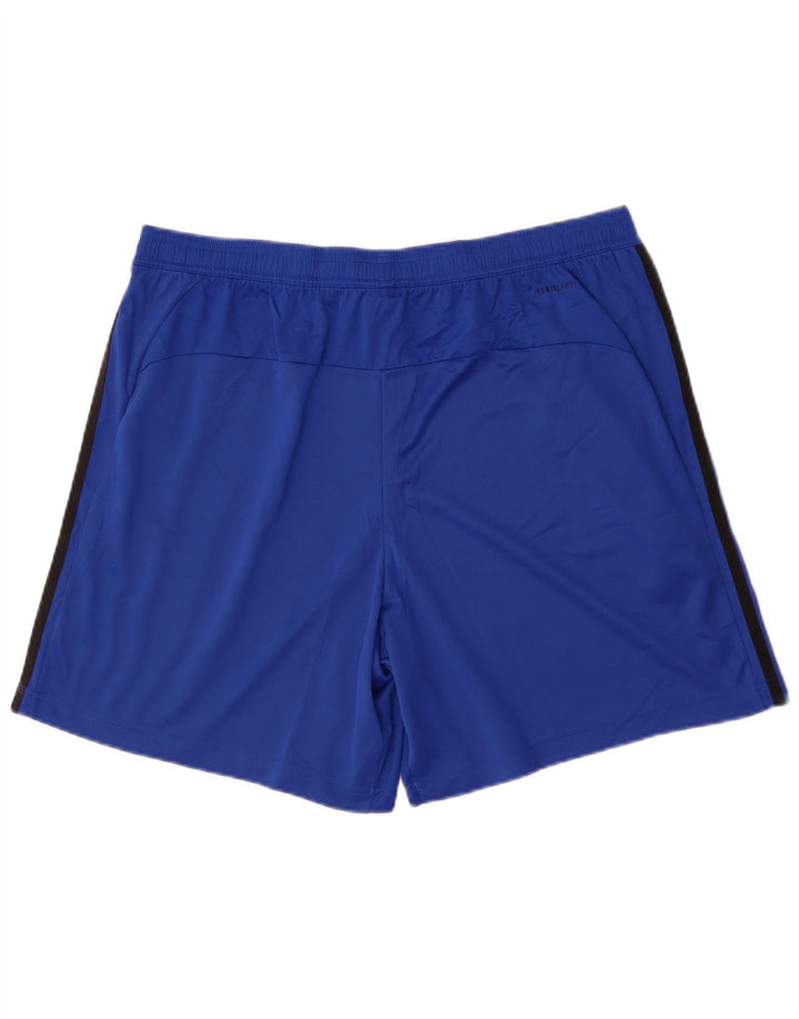 Adidas Pantalones cortos deportivos para hombre XL Azul