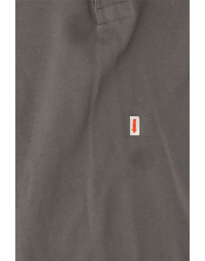 Polo Lacoste para hombre talla 5 grande algodón gris