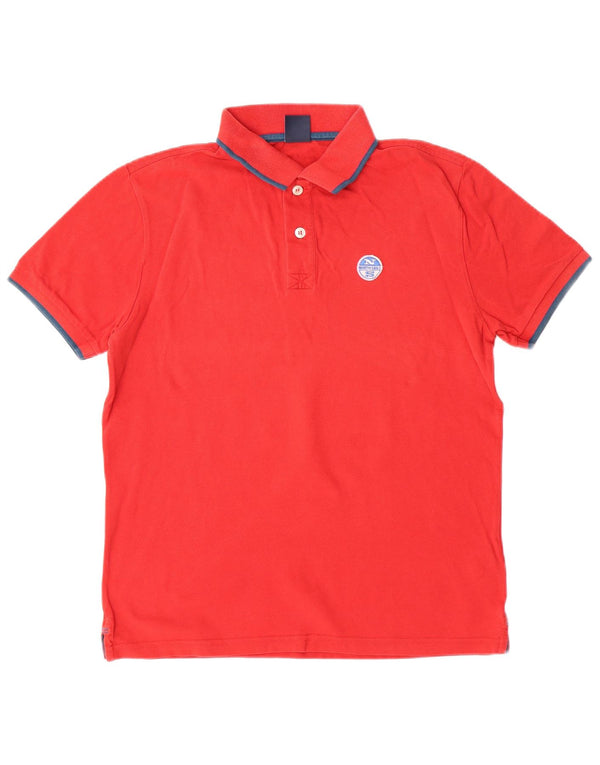 NORTH SAILS Polo Hombre XS Algodón Rojo