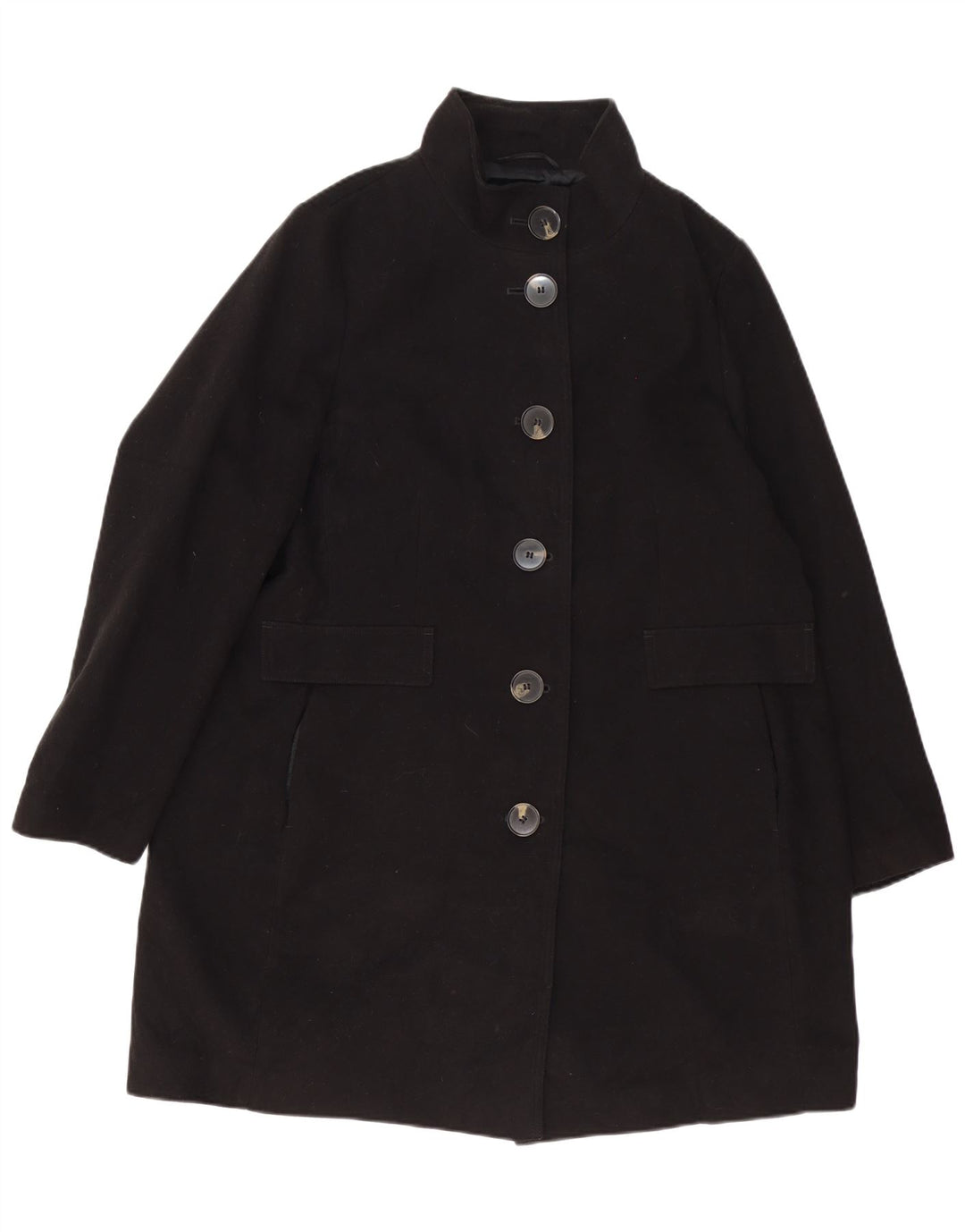 Marks & Spencer Abrigo para mujer UK 20 2XL Poliéster negro
