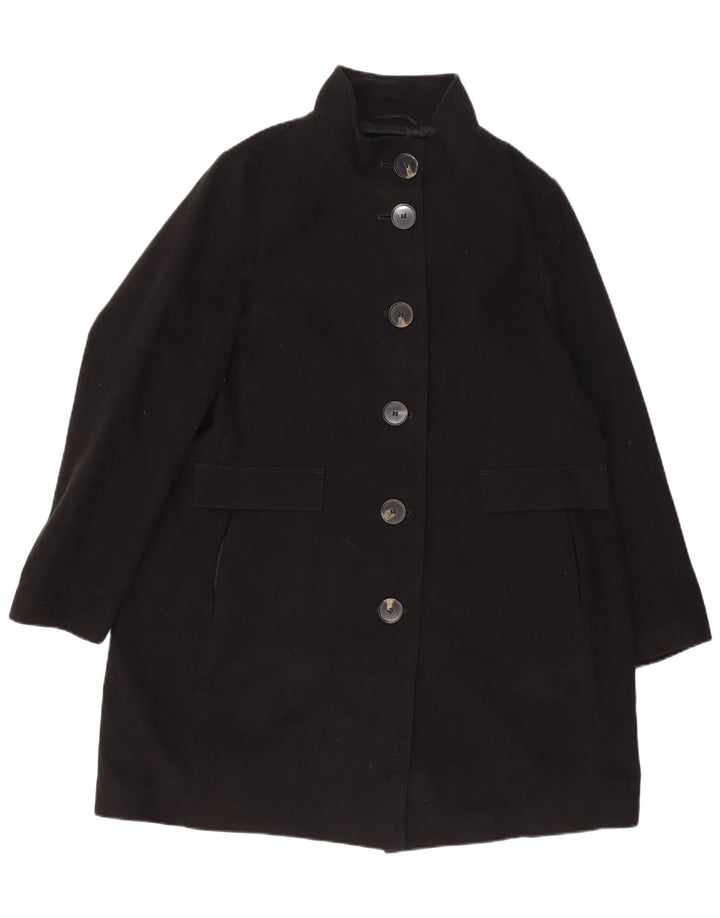 Marks & Spencer Abrigo para mujer UK 20 2XL Poliéster negro