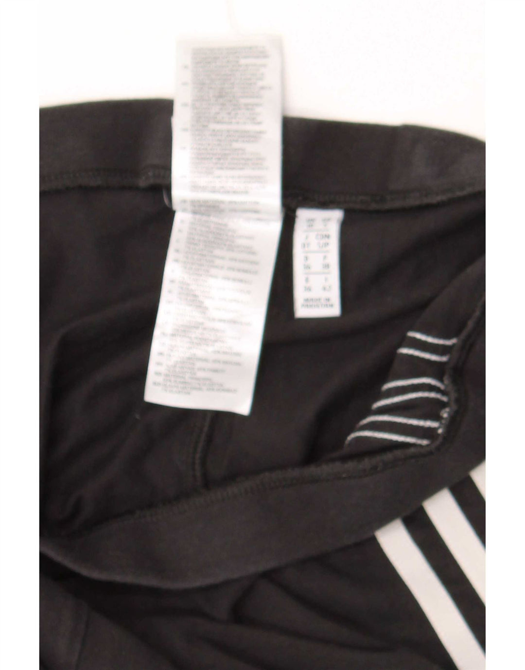 Adidas Leggings para mujer UK10 Pequeño Algodón Negro