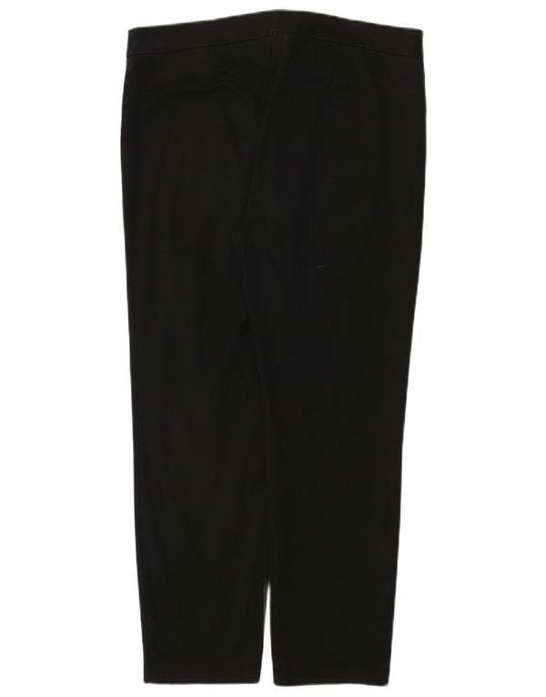 Marks & Spencer Pantalones Casuales Cortos para Mujer W34 L26 Algodón Negro