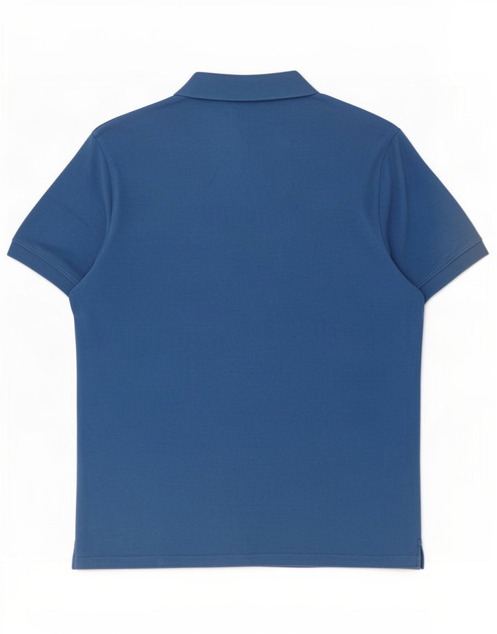 Lyle & Scott Polo para hombre grande azul