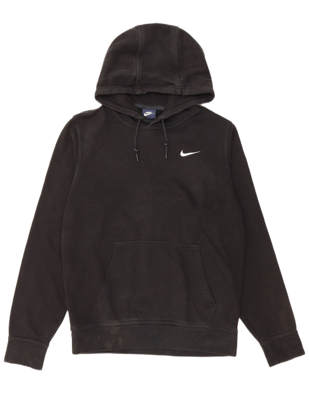 Nike - Sudadera con capucha para hombre, talla pequeña, algodón negro