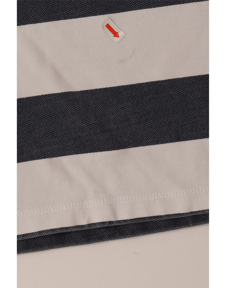 Crew Clothing - Sudadera para mujer, talla 40, color azul medio a rayas