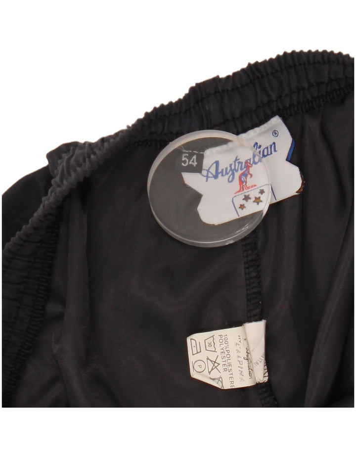 AUSTRALIAN L'ALPINA Pantalones cortos chinos para hombre IT 54 2XL W42 Azul marino Poliéster