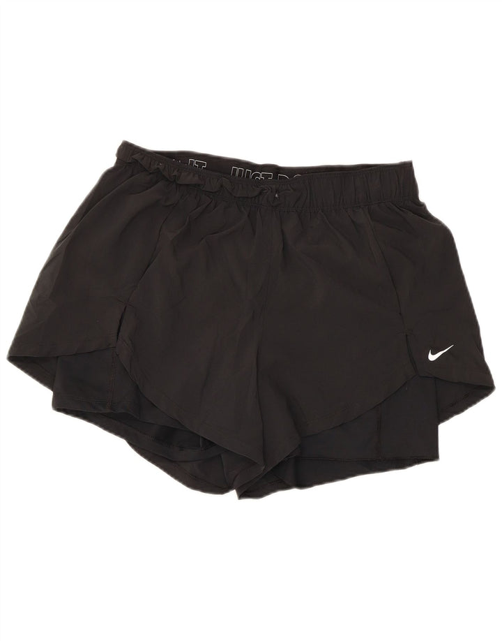 NIKE - Pantalones cortos deportivos para mujer, talla 40, color negro