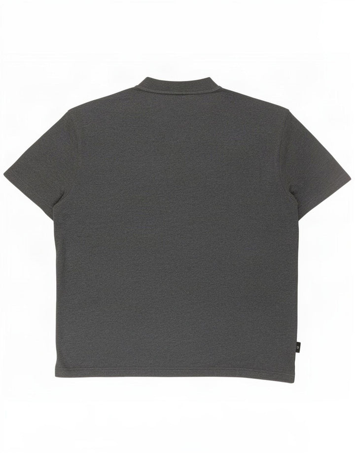 Ted Baker Sudadera holgada de manga corta para hombre talla 2 pequeña gris