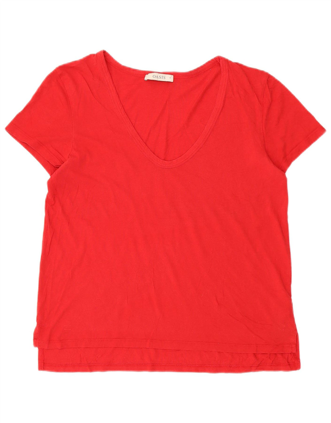 OASIS Camiseta para mujer Top UK 44 Medium Red