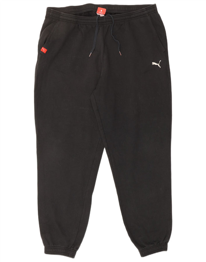 PUMA Pantalones de Chándal para Hombre Joggers XL Algodón Negro