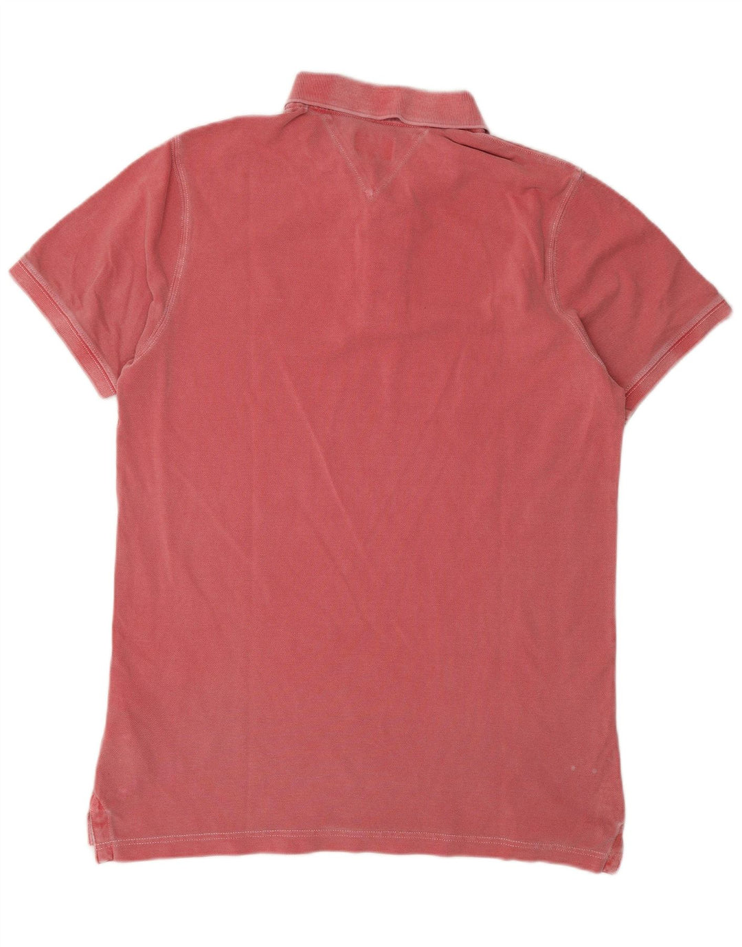 Polo Tommy Hilfiger para hombre de algodón rojo grande