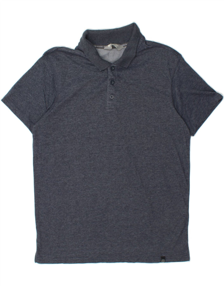 MOUNTAIN WAREHOUSE Mens Polo Shirt Medium Navy Blue Polyester Vintage Mountain Warehouse and Second-Hand Mountain Warehouse from Messina Hembry 