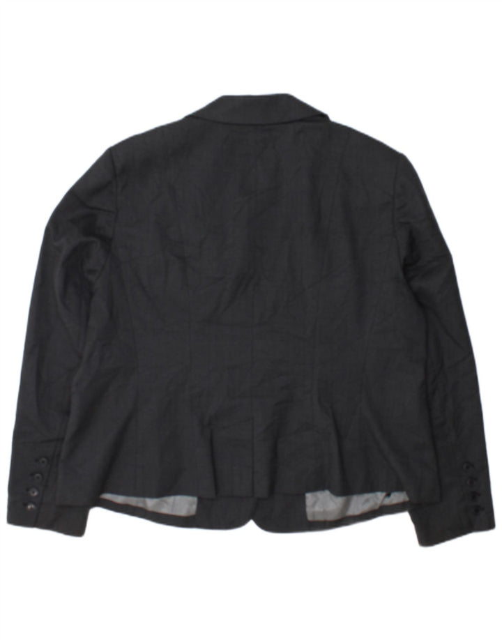 Marks & Spencer Chaqueta Autograph para Mujer UK 40 XL Gris Manchado