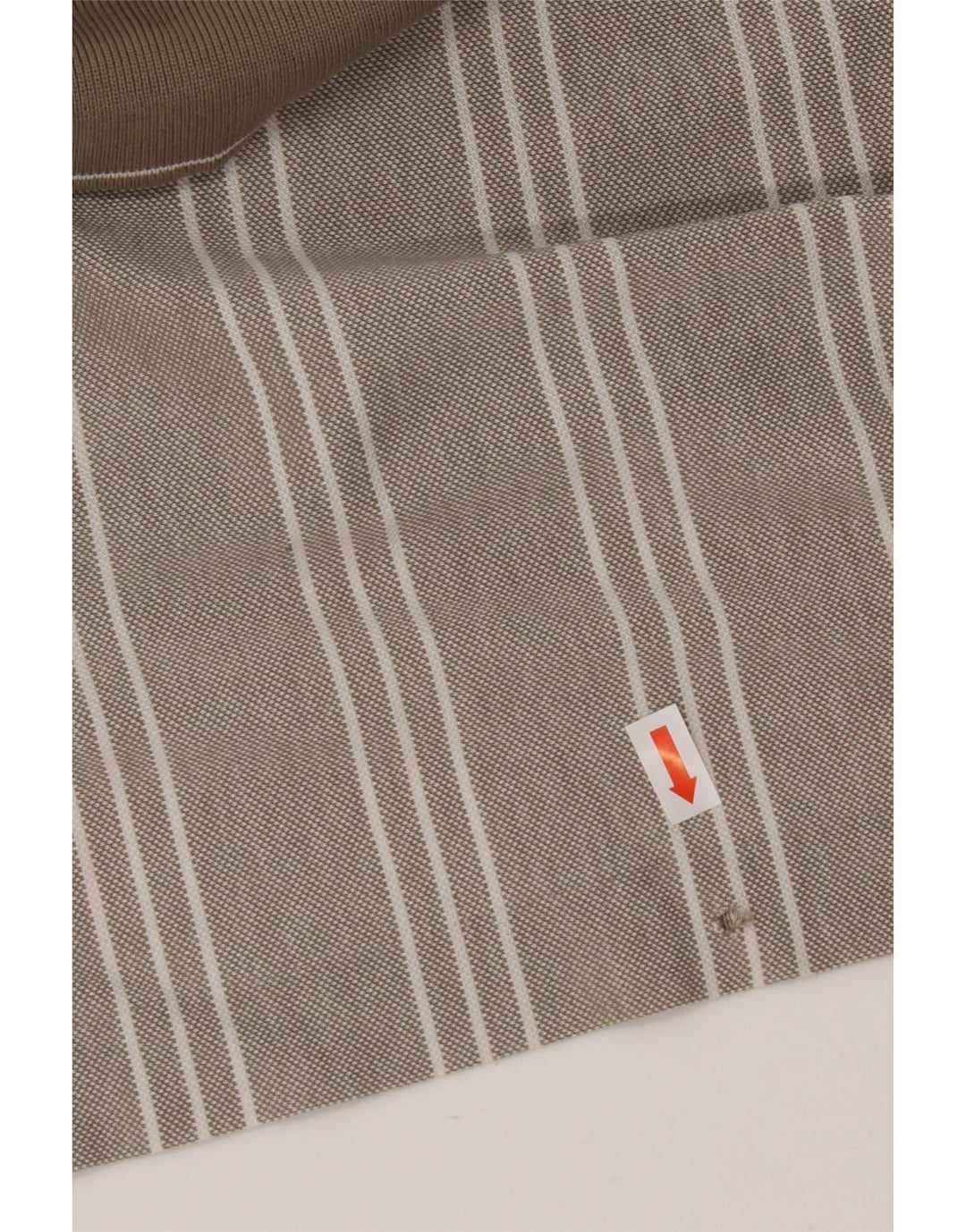 NIKE Polo Hombre ES 39/41 Medium Beige Rayas