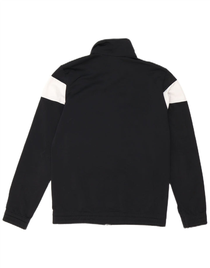 Adidas - Chaqueta de chándal para niño, 11-12 años, color negro, poliéster