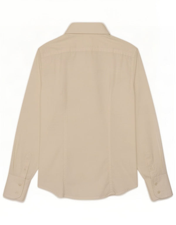 Camisa Benetton Mujer ES 42 Mediano Blanco