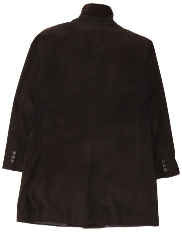 Hugo Boss Abrigo para hombre EU 50 Grande Algodón negro