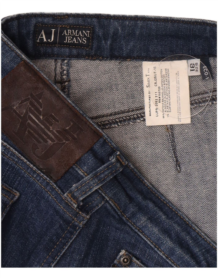 Jeans Armani Mujer Bootcut W31 L31 Algodón Azul