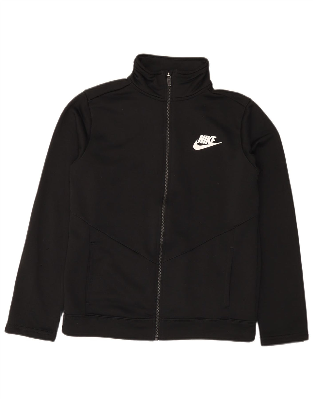 Nike Chaqueta de chándal para niño 13-14 años XL Negro Poliéster